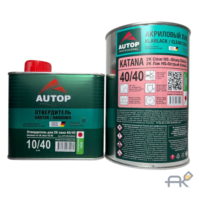 Лак AUTOP(KATANA HS 2K)1л+отв(40-40)